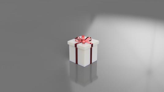 Xmas gift puzzle box