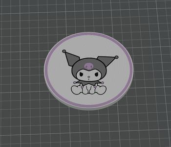 Kuromi coaster