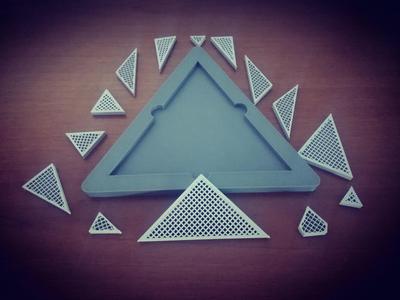 Trick puzzle #3 - The Bermuda Triangle - HARD