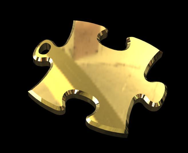 Puzzle pendant