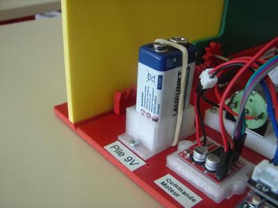 9V Battery Holder / Support pile 9V