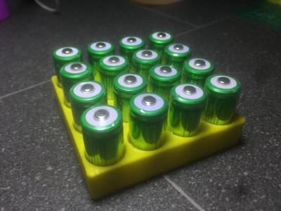 16340 battery box 3.7v