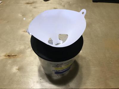 Resin Cone Strainer / Sieve holder