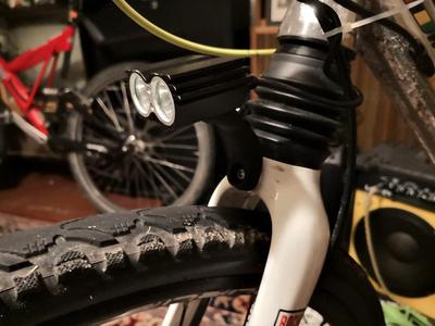 Bike fork holder
