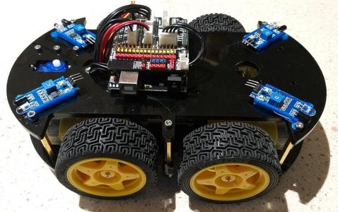 Arduino Obstacle Avoidance Sensor  Holder