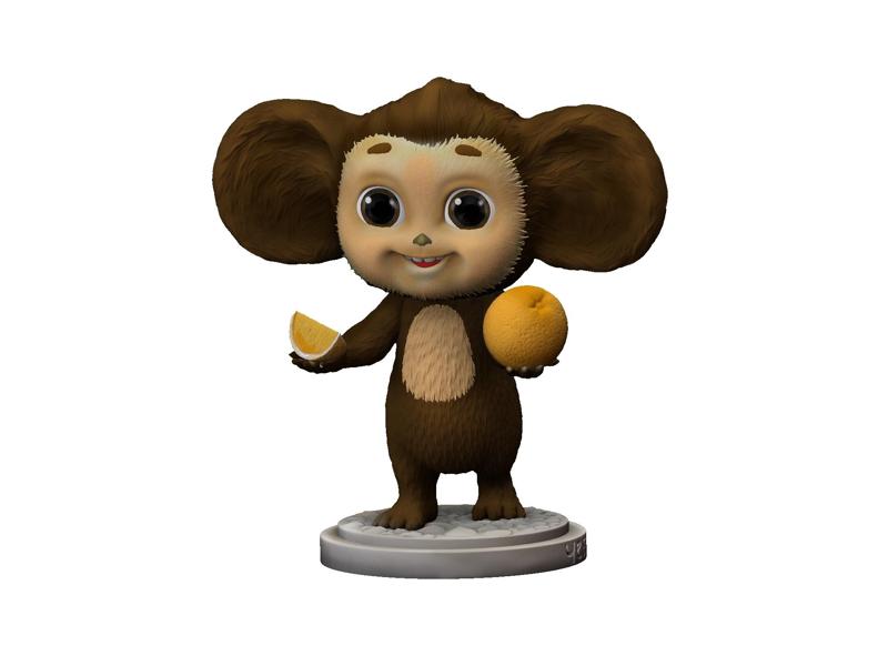 CHEBURASHKA FOR 3D PRINT STL