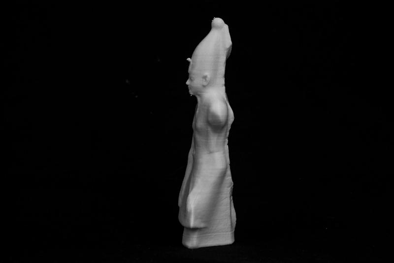 Colossal Red Granite Statue of Amenhotep at The British Museum, London