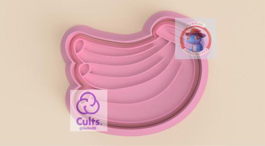 Banana cookie cutter ( Banana cookie cutter )