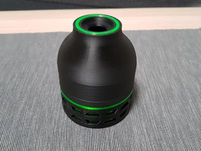 Glowing ashtray