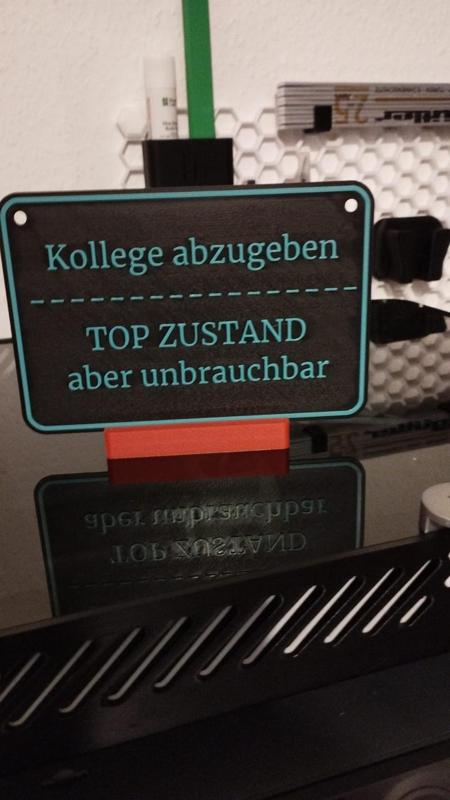 Kollege abzugeben,Topzustandaberunbrauchbar 