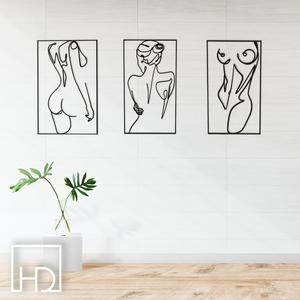 SET WOMAN WALL DECORATION BY: HOMEDETAIL