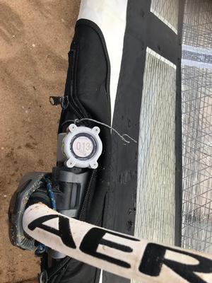 Locosys GW-60 broken band mast adaptor for windsurfing speed addicts