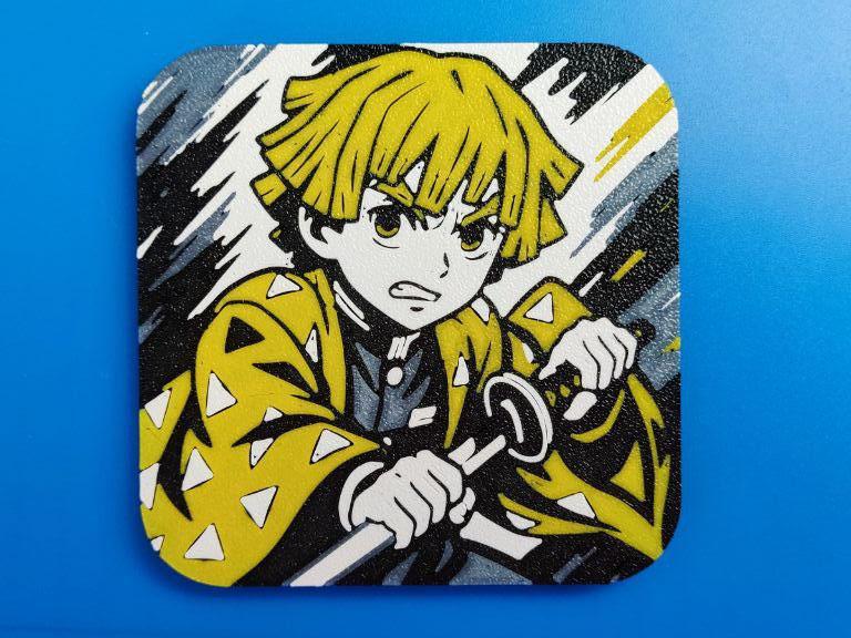 Zenitsu AGATSUMA - Demon Slayer - Coaster