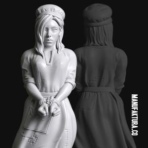 Sub Series 122a - Bound Female Prisoner Slave