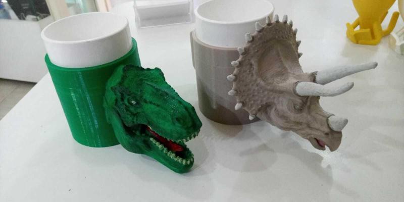 Triceratops + Rex Cups - Cups
