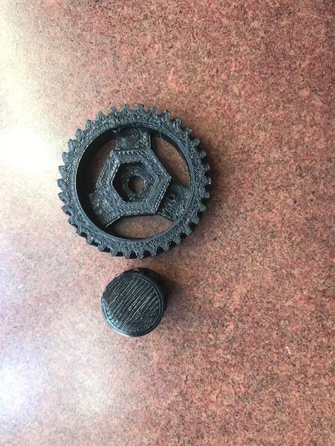 Airwolf Axiom Dual Direct drive compatible extruder gears