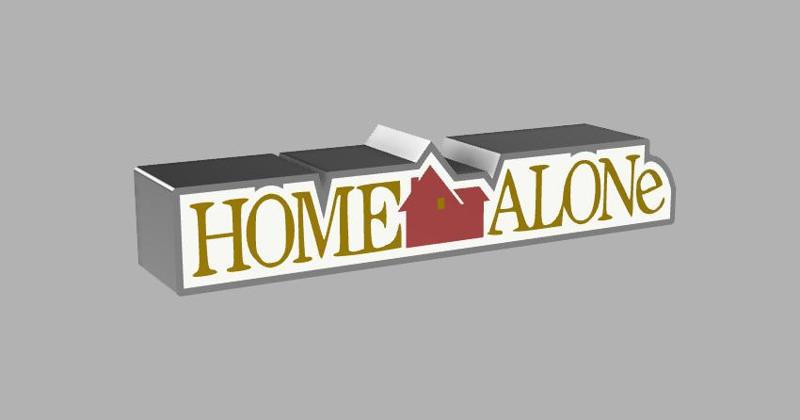 Home Alone Movie Light Box