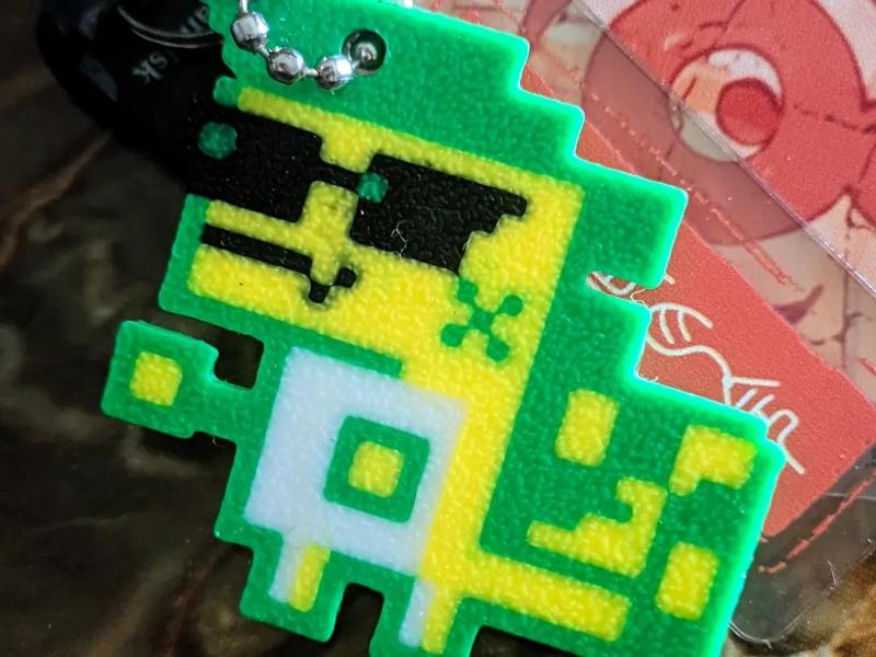 (Keychain) The Great Saint Dragon Acho