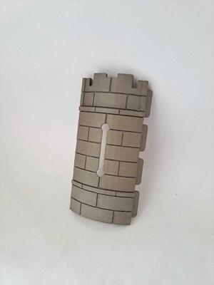 Steck Curved Wall with arrow slit, round tower from Playmobil 3666