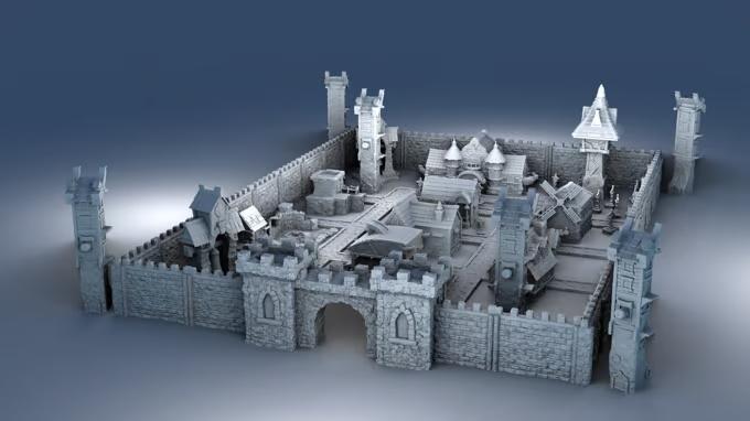 Medieval Castle Diorama - Entire Collection