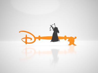 DISNEY KEY - Mérida