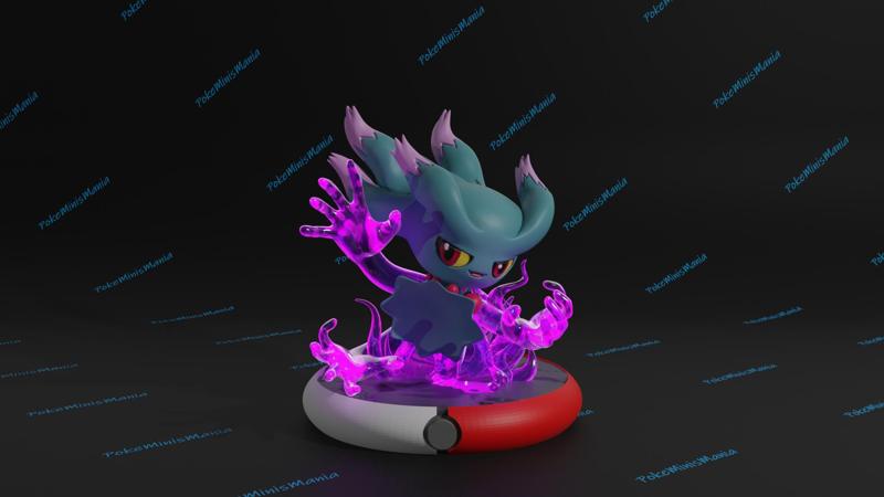 Misdreavus presupported 3D print model