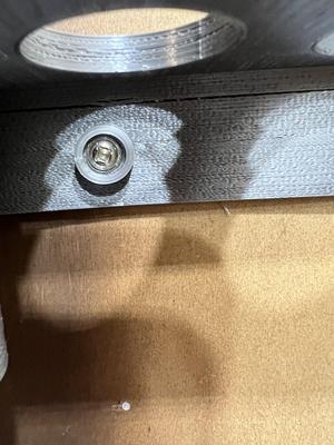 concealed screw cap