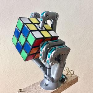 3D Printed Bionic Skeleton Hand