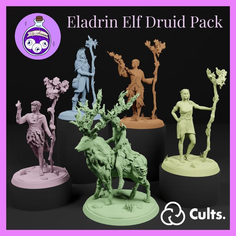 Eladrin Elf Druid - Female