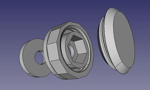 Ender 6 and others - Panel screw holder (quick manipulation)