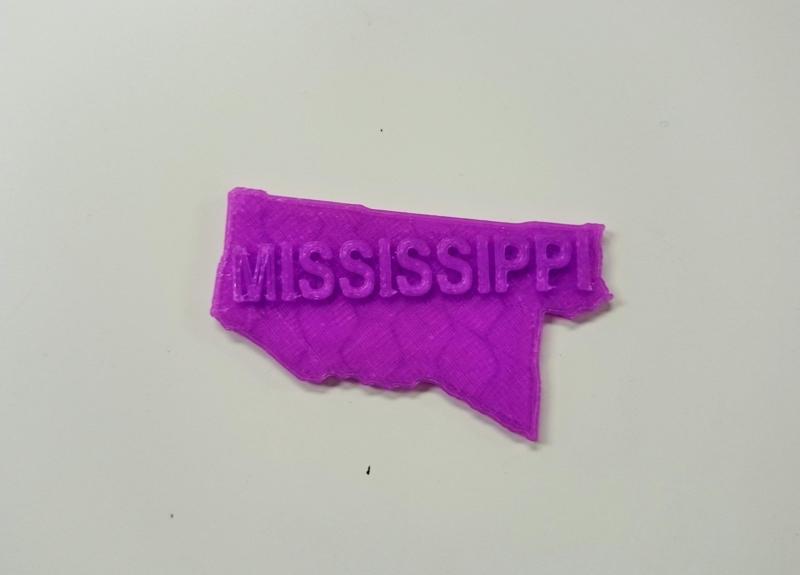 Map of  Mississippi