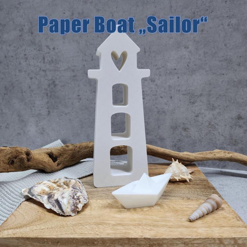 Paper boat "Sailor" - Maritime decoration