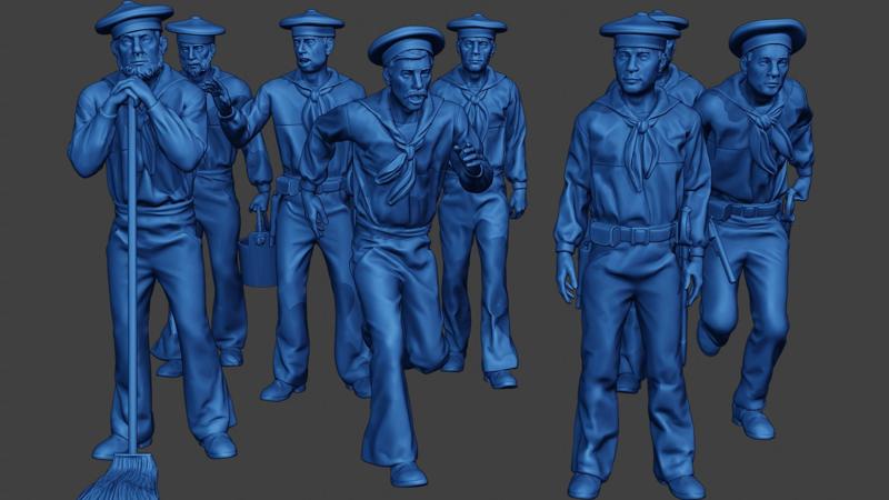 American Sailors Civil War Union Pack2 ACWUS1