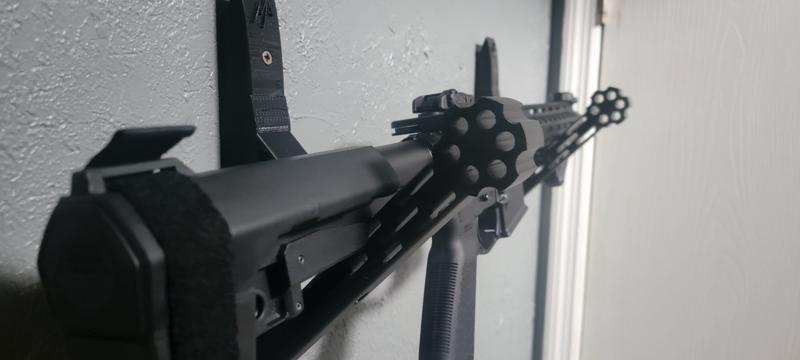 Wall Mount Rifle holder