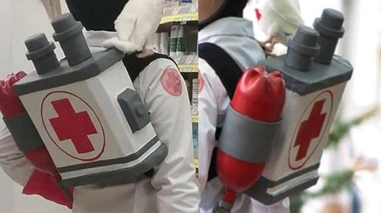 NikkiMoxxi TF2 Mercy backpack