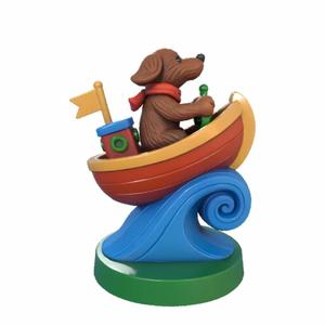 Captain Bark - Dog on a Tiny Boat
