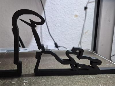 La Linea Figure | "Walking the Dog"