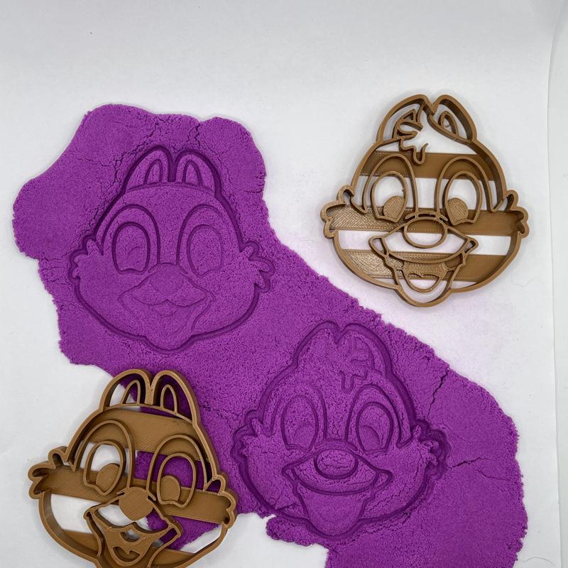 Chip and Dale cookie cutters