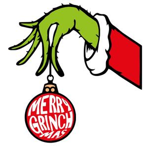 Grinch Hand Ornament