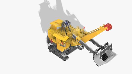 Electric rape shovel P H 4100 XPC KOMATSU 1 87