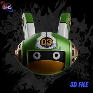 Vegapunk 03 And 04 Head 3D STL file