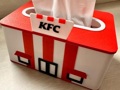 KFC Pop-Up Tissue Box