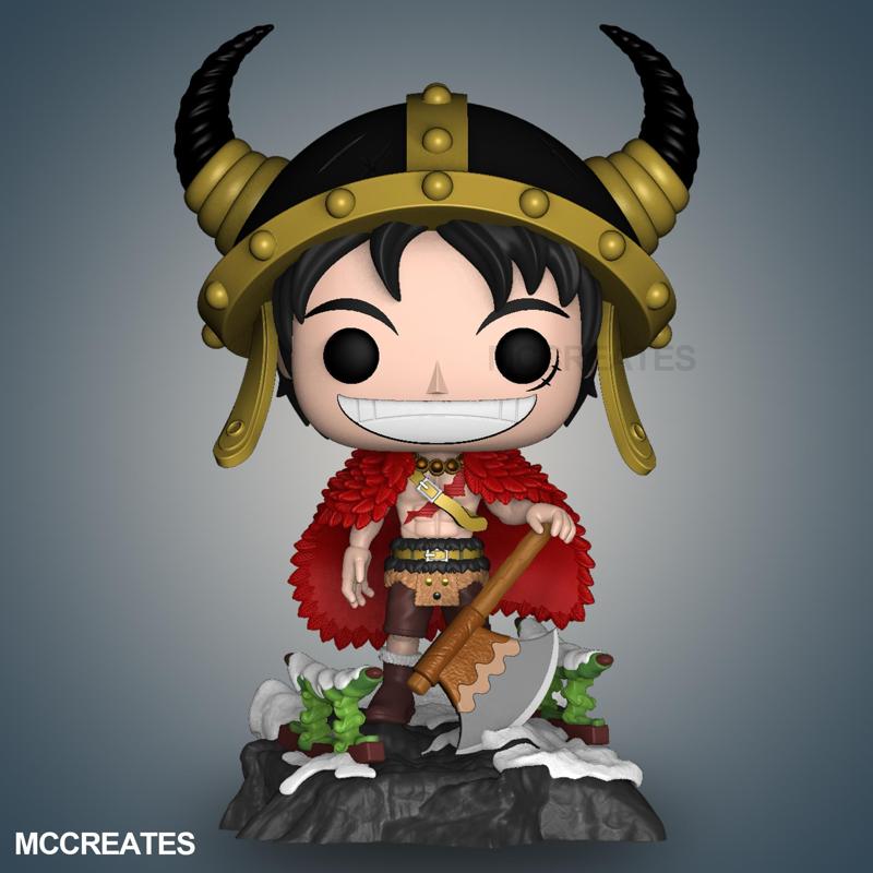 Luffy Elbaph Custom Funko Pop from One Piece