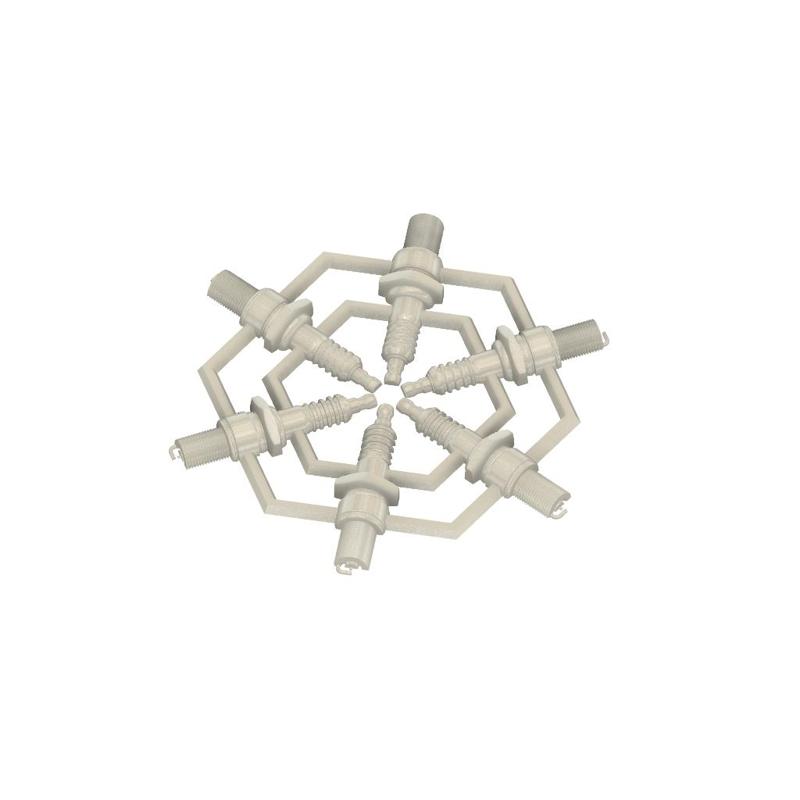 Spark plug Snowflake