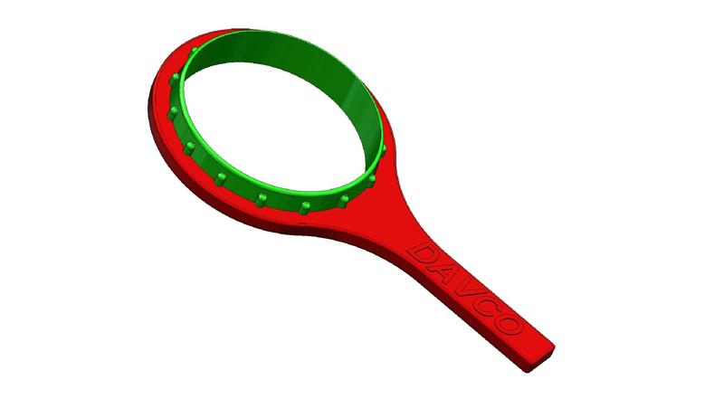 LARGE WRENCH FOR DAVCO DIESEL FILTER