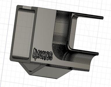 GoPro Hero 5 / 6 FPV Universal Mount 30 Degree FULL COVERED (Nachos LOGO)