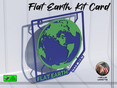 Flat Earth Kit Card