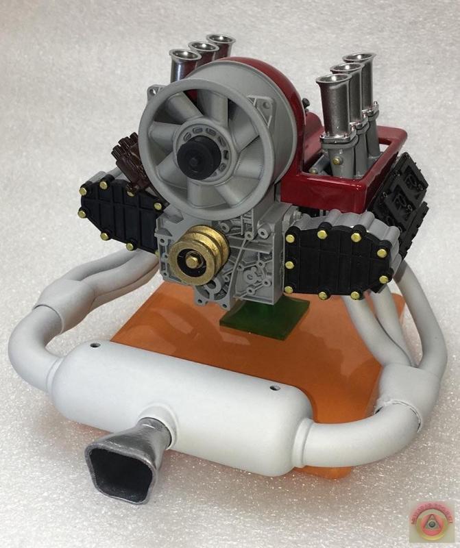 Porsche 993 Flat Six engine