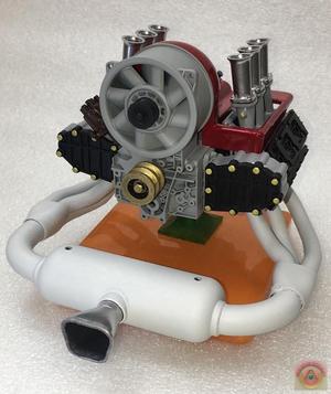 Porsche 993 Flat Six engine