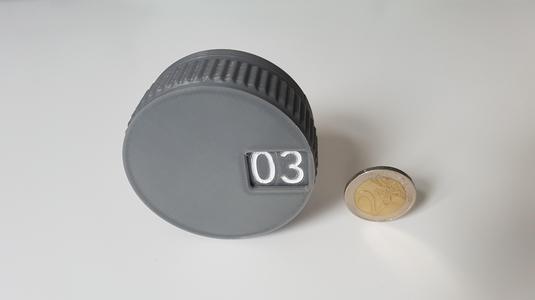 MECHANICAL COUNTER // BIG NUMBERS - 0 to 39
